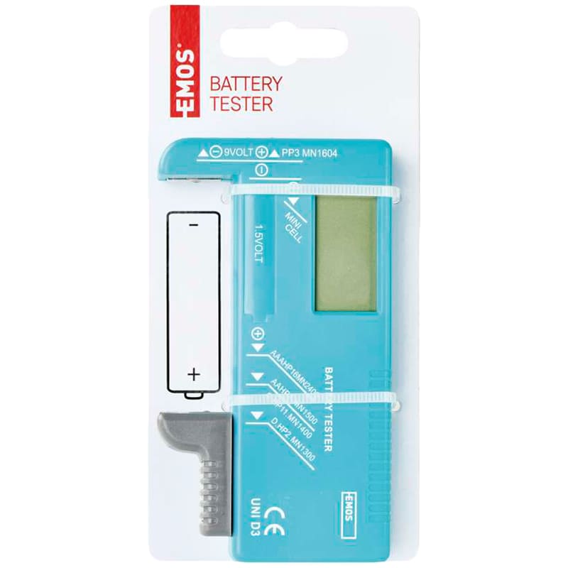 Зображення Універсальний тестер батарей EMOS N0322