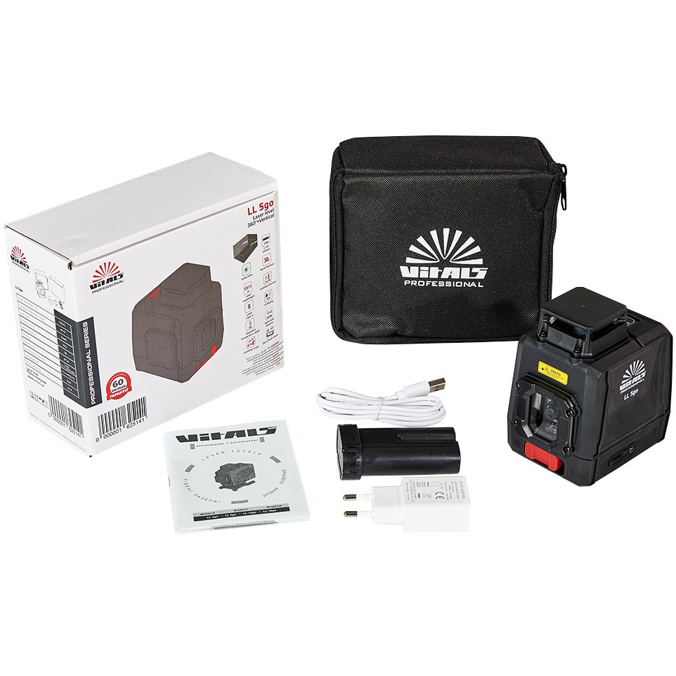 В інтернет магазині Лазерний рівень VITALS Professional LL 5go (162514)