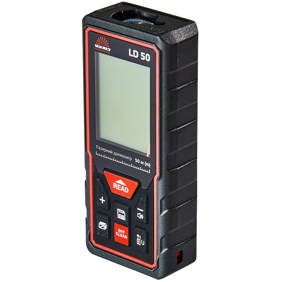 Лазерний далекомір VITALS Professional LD 50 (162517) Радіус вимірювання 50