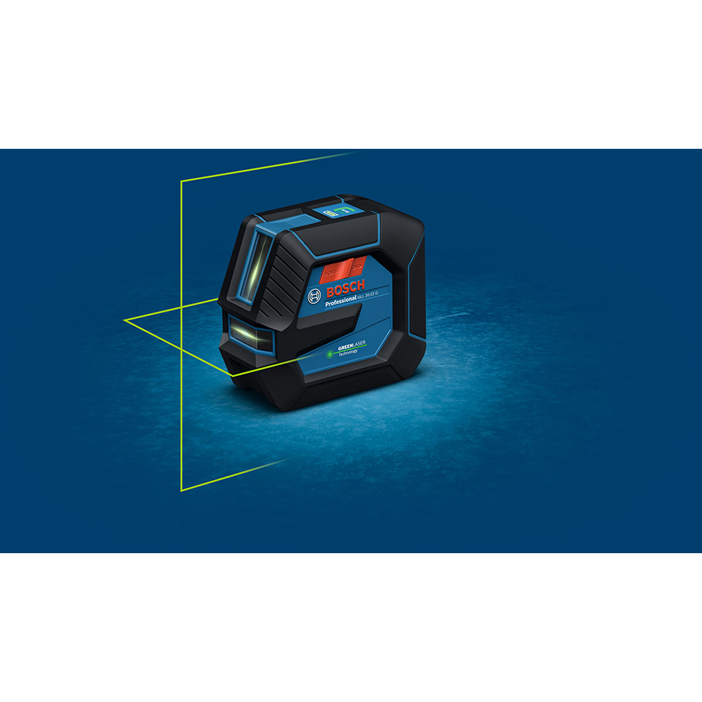Лазерний нівелір BOSCH Professional GLL 20-22 G (0.601.065.600) Радіус вимірювання 15