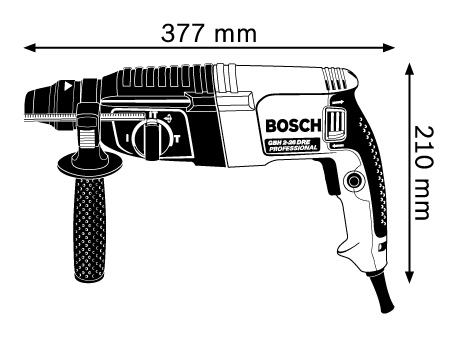 Замовити Перфоратор BOSCH GBH 2-26 DRE (0611253708)