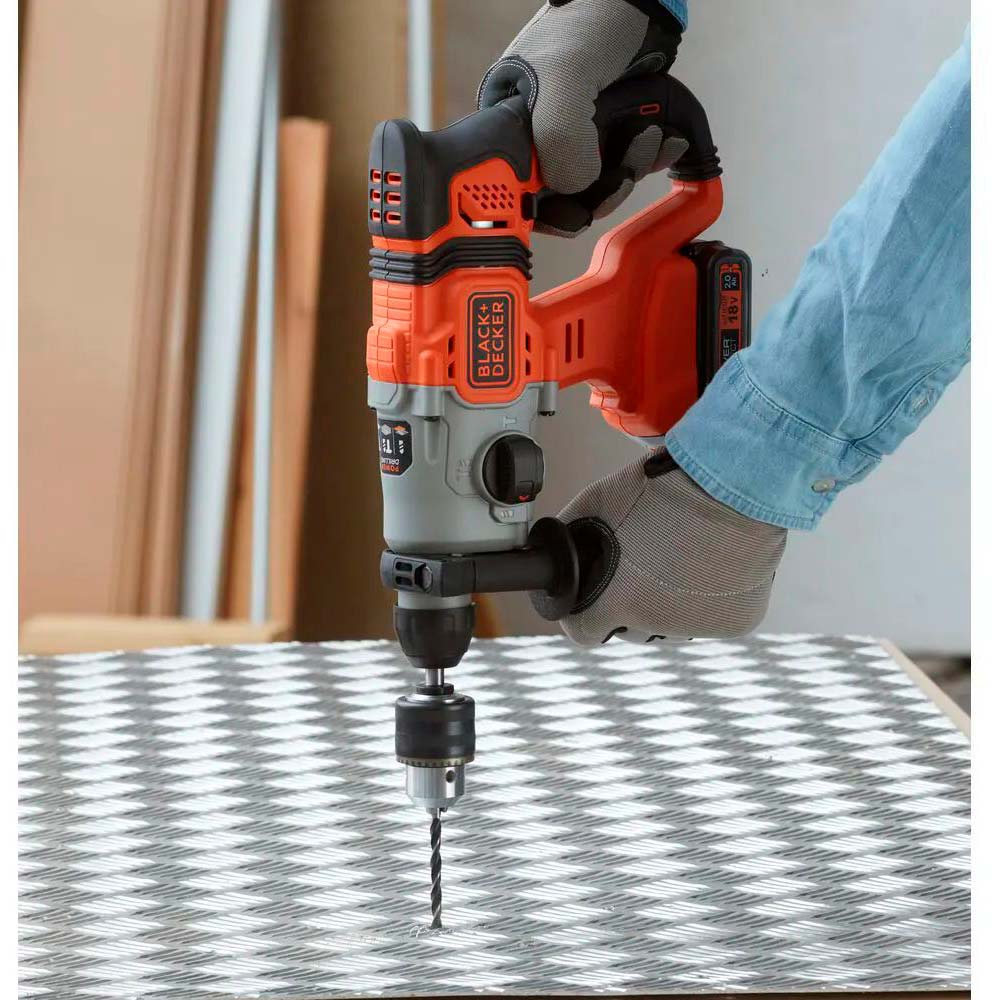 Перфоратор акумуляторний Black&Decker (BCD900B) Питание аккумулятор
