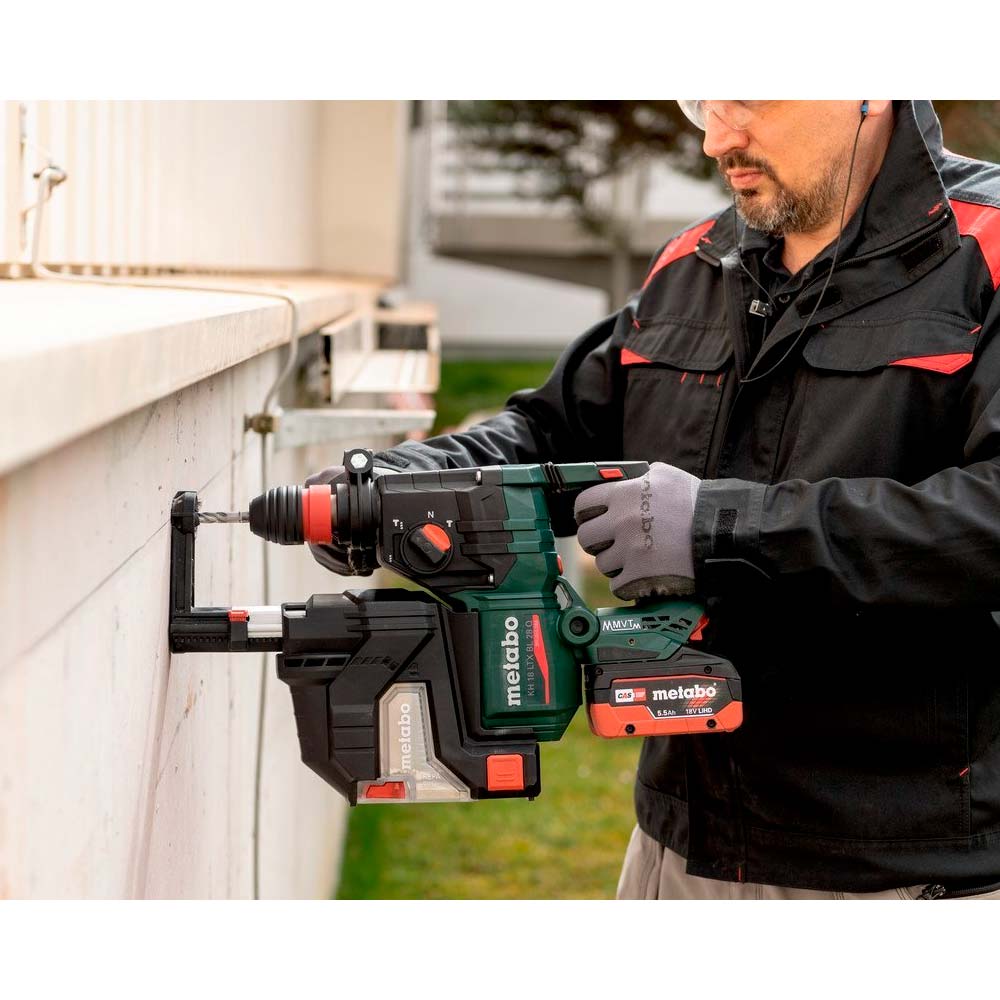 Перфоратор METABO KH 18 LTX BL 28 Q SDS-plus 18В без АКБ і ЗП (601715850) Живлення акумулятор