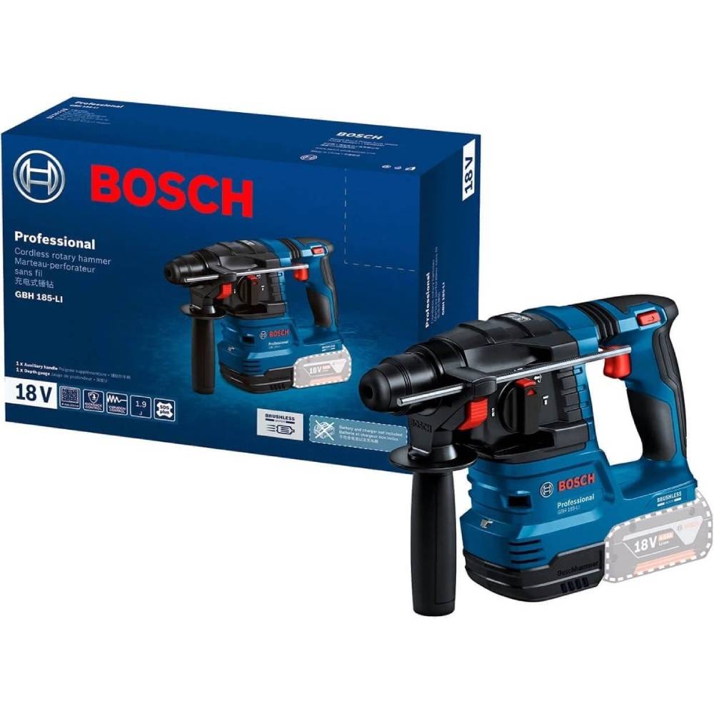 Перфоратор BOSCH GBH 185-LI SDS-Plus 18В Тип патрона SDS-plus