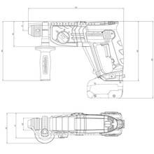 Перфоратор METABO KH 18 LTX 24 SDS-plus (601712850)