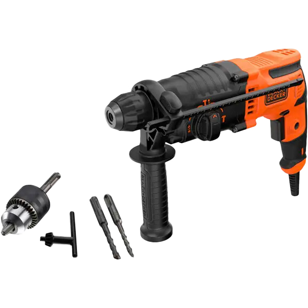 Внешний вид Перфоратор BLACK&DECKER SDS-Plus Черный (BEHS01)