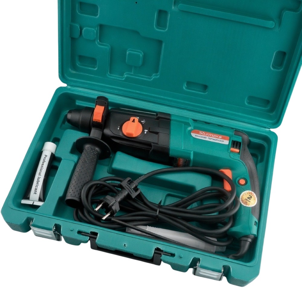 Перфоратор STURMAX RHM25280 1300 Вт Енергія удару (EPTA) 3.8