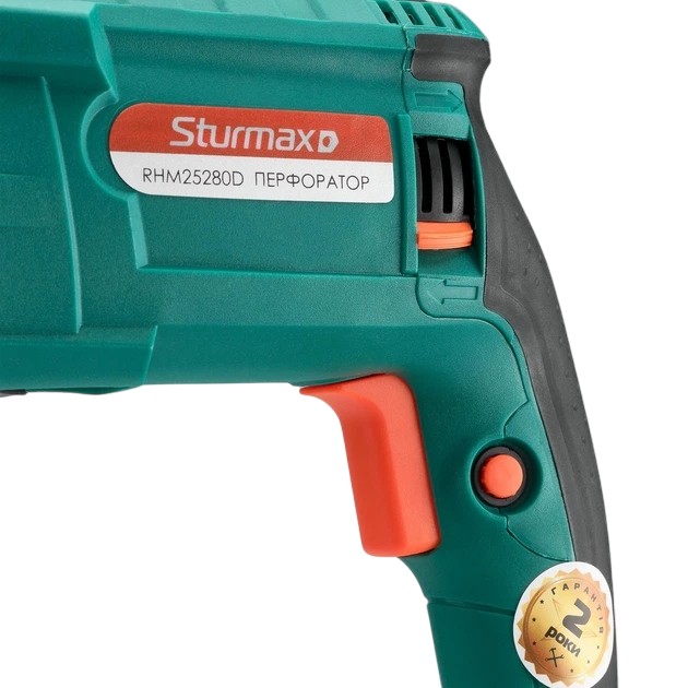 Перфоратор STURMAX RHM25280D 1300 Вт Потужність 1300