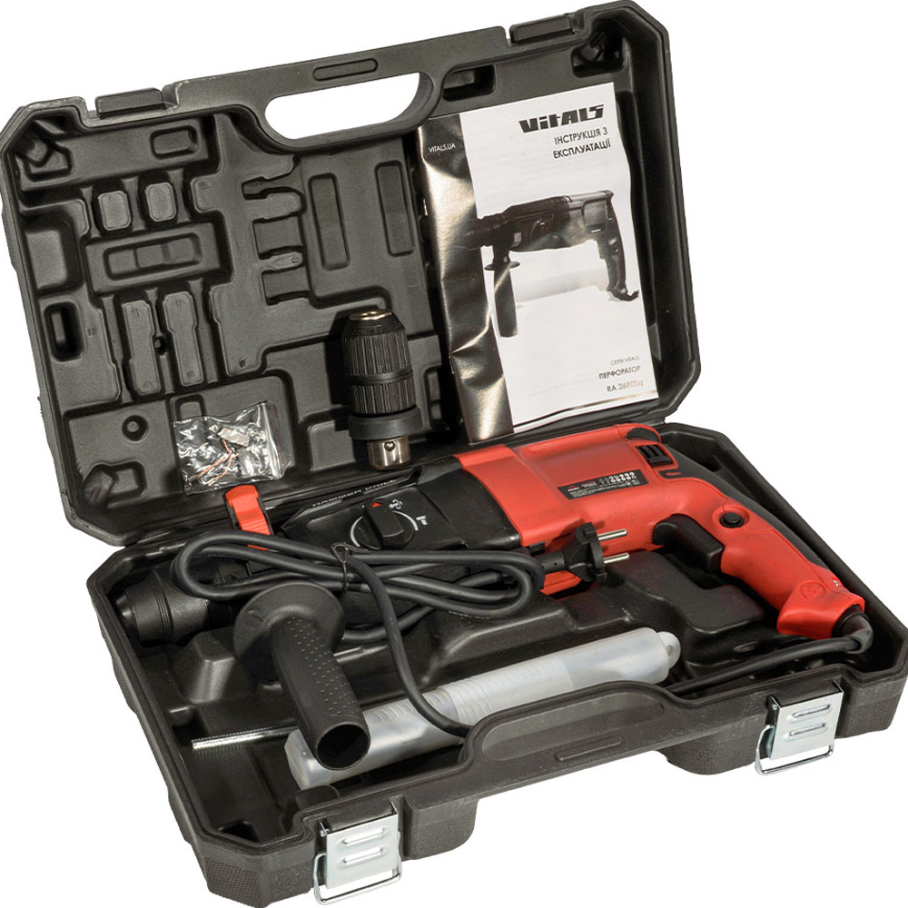 В інтернет магазині Перфоратор VITALS Ra 2680Sq Red (230484)