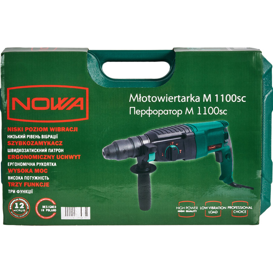Замовити Перфоратор NOWA Перфоратор M 1100sc (88463N)