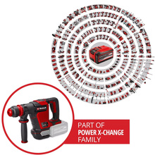 Отбойный молоток EINHELL TP-DH 18/4 Li BL - Solo Red (4514190) без АКБ и ЗУ