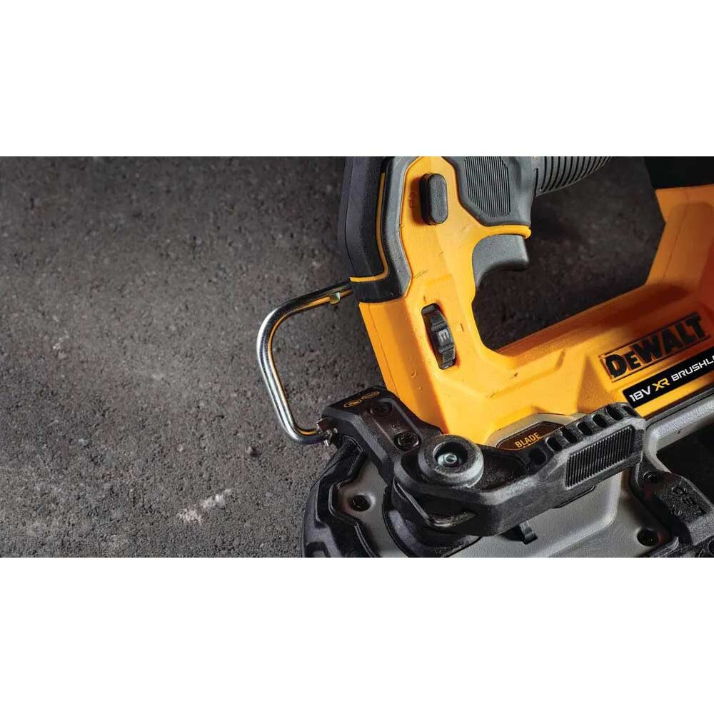 Огляд Пила стрічкова DeWALT акумуляторна бесщеточний DCS377NT