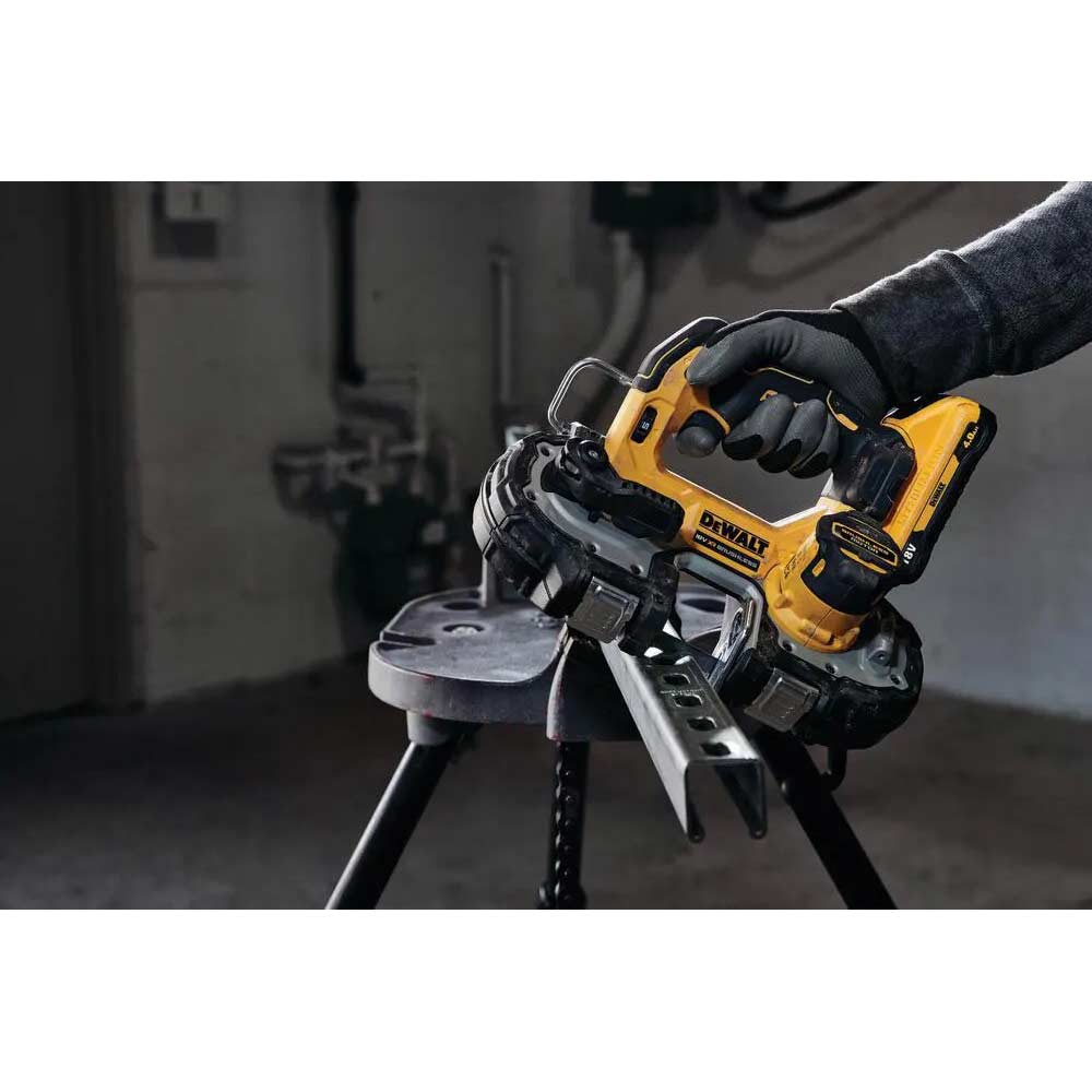 Фото 16 Пила стрічкова DeWALT акумуляторна бесщеточний DCS377NT