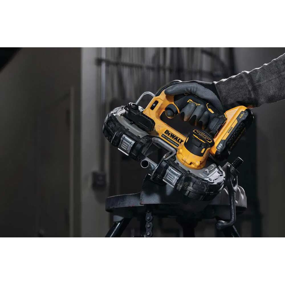 Фото 15 Пила стрічкова DeWALT акумуляторна бесщеточний DCS377NT