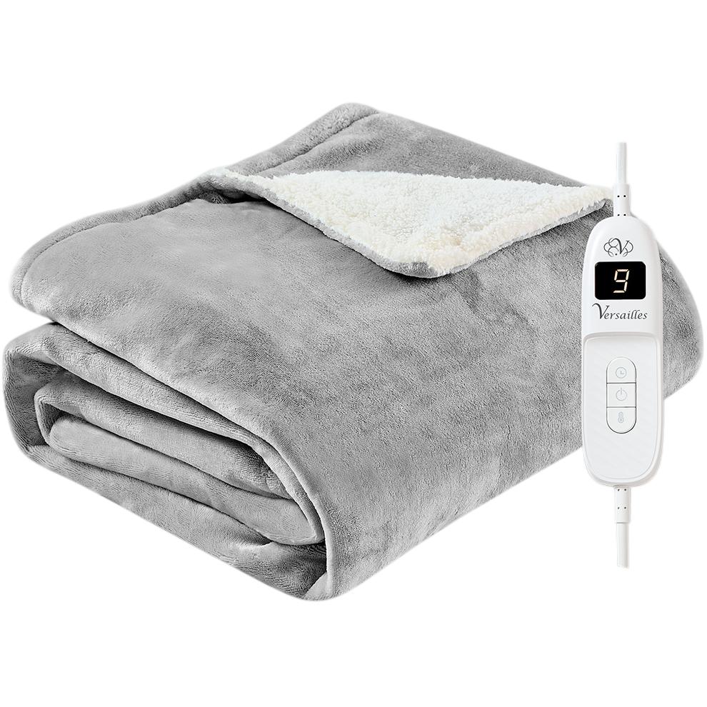 Електроковдра VERSAILLES Максі 160х120см сірий (VS-BE-1909Gr)