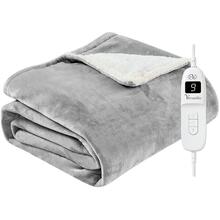 Електроковдра VERSAILLES Максі 160х120см сірий (VS-BE-1909Gr)