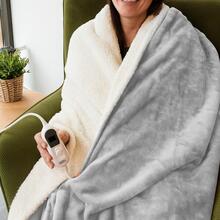 Електроковдра VERSAILLES Максі 160х120см сірий (VS-BE-1909Gr)