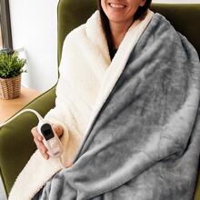 Електроковдра VERSAILLES Максі 160х120см сірий (VS-BE-1903Gr)