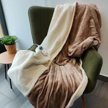 Електроковдра VERSAILLES Максі 180х130см мокко (VS-BE-2303Br)