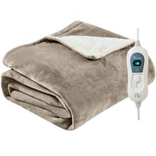Електроковдра VERSAILLES Максі 180х130см мокко (VS-BE-2303Br)