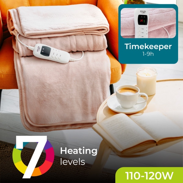 Заказать Электроодеяло ADLER AD 7443 Pink