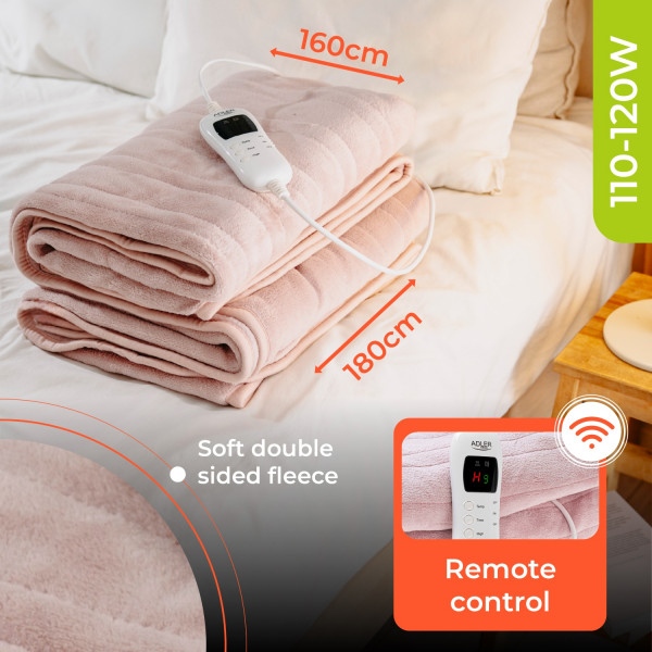 Фото Электроодеяло ADLER AD 7443 Pink
