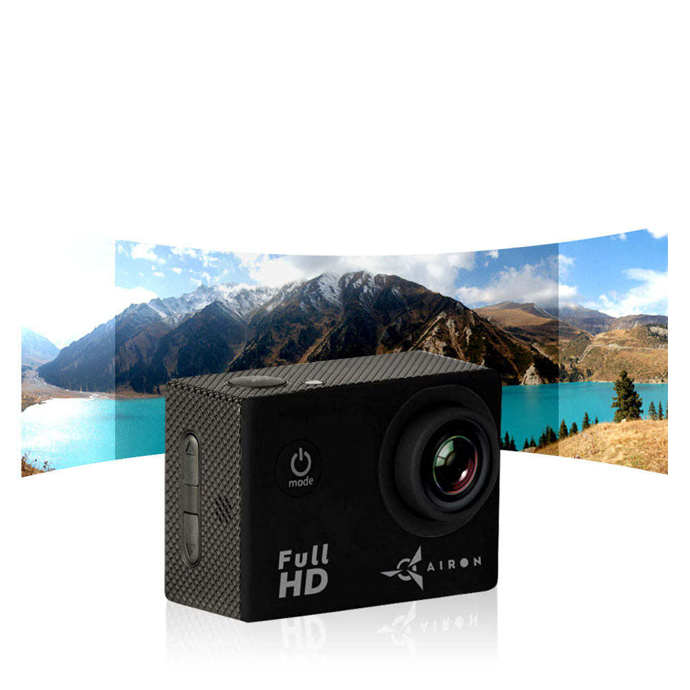 Екшн-камера AIRON Simple Full HD Максимальна роздільна здатність зйомки 1920 x 1080