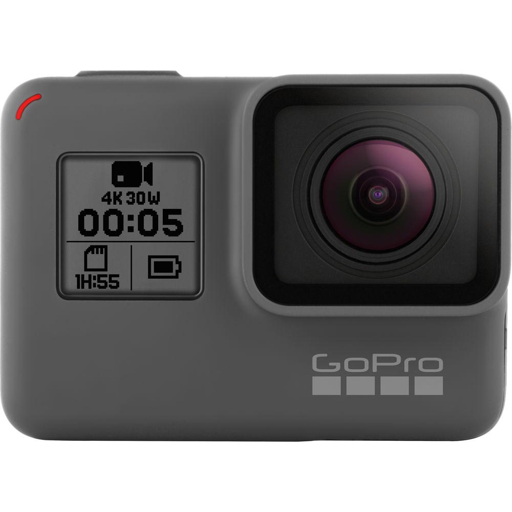 Экшн-камера GoPro HERO 5 Black (CHDHX-502)+ 3 аксессуара в подарок Максимальное разрешение съемки 3840 x 2160