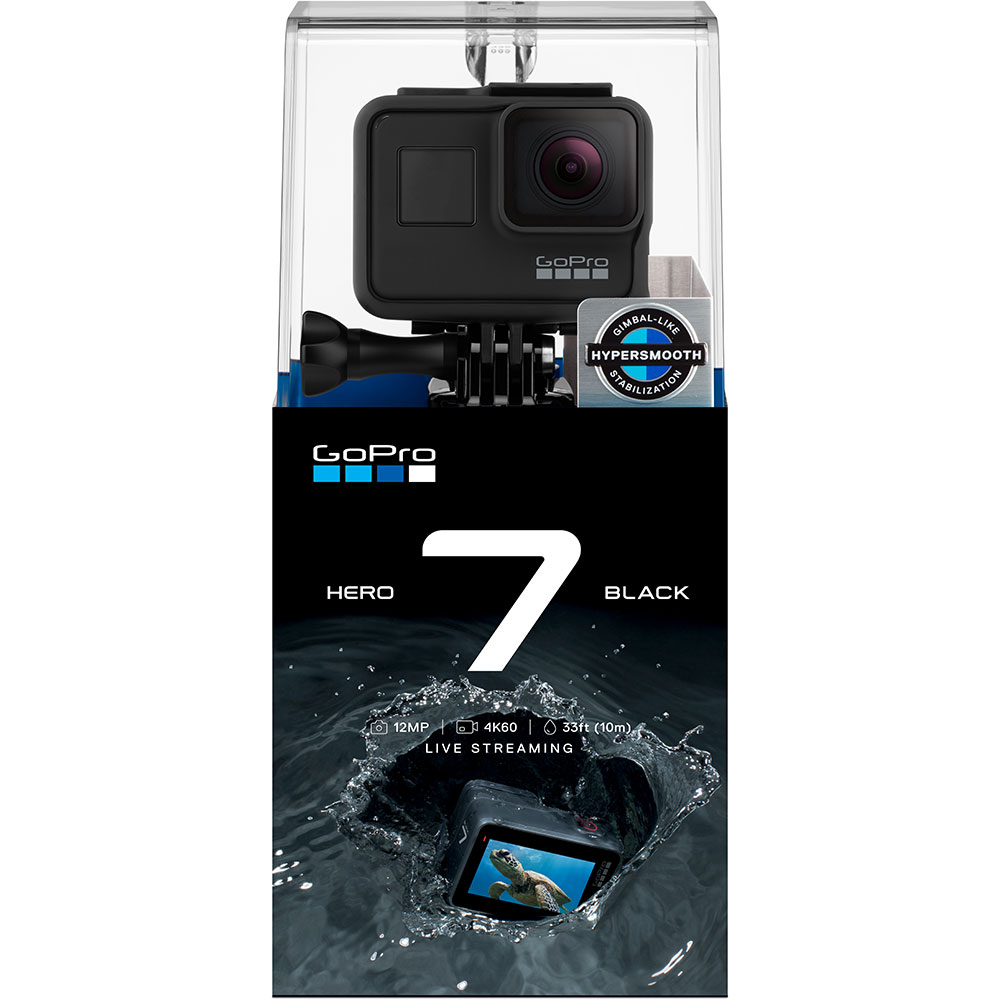 Замовити Екшн-камера GoPro HERO 7 Black (CHDHX-701-RW)