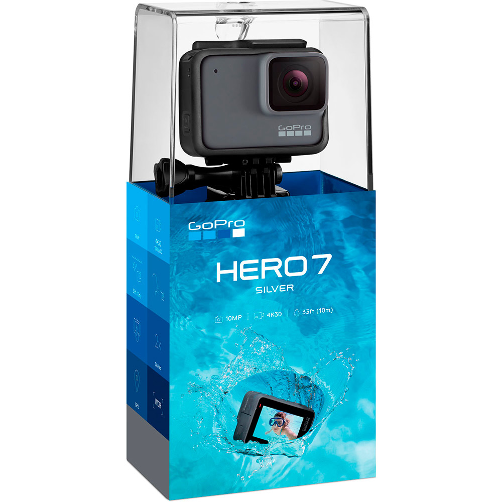 Изображение Экшн-камера GoPro HERO 7 Silver (CHDHC-601-RW)