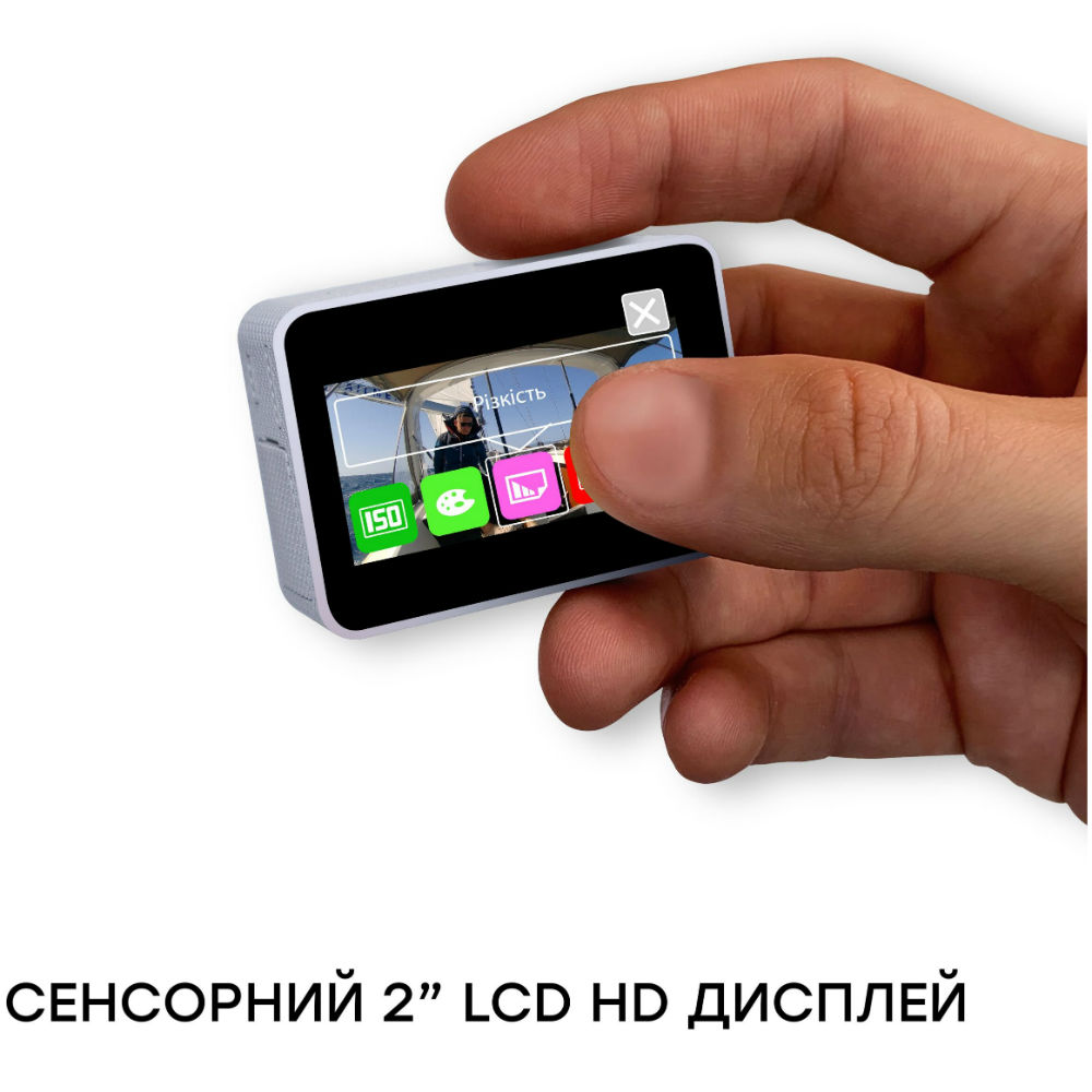 Екшн-камера AIRON ProCam 7 Touch з аксесуарами (12 in 1) 4822356754787 Частота кадрів за хвилину при максимальній роздільній здатності 24