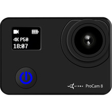 Экшн-камера AIRON ProCam 8 Black + Набор аксессуаров 11 шт (4822356754795)