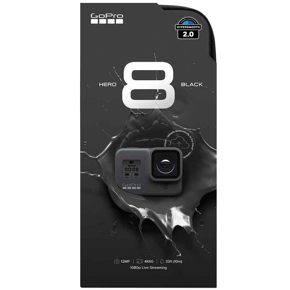 Экшн-камера GOPRO Hero 8 Black (CHDHX-802-RW) - в интернет-магазине  Фокстрот: цены, отзывы, характеристики | купить в Киеве, Харькове,  Днепропетровске, Одессе - Украина