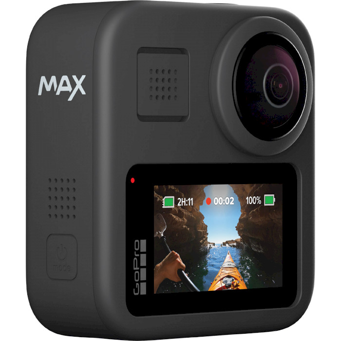 Екшн-камера GOPRO MAX (CHDHZ-202-RX) Максимальна роздільна здатність зйомки 5504 х 2752