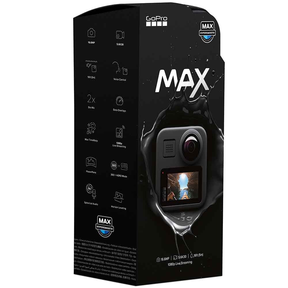 Экшн-камера GOPRO MAX (CHDHZ-202-RX) - в интернет-магазине Фокстрот: цены,  отзывы, характеристики | купить в Киеве, Харькове, Днепропетровске, Одессе  - Украина