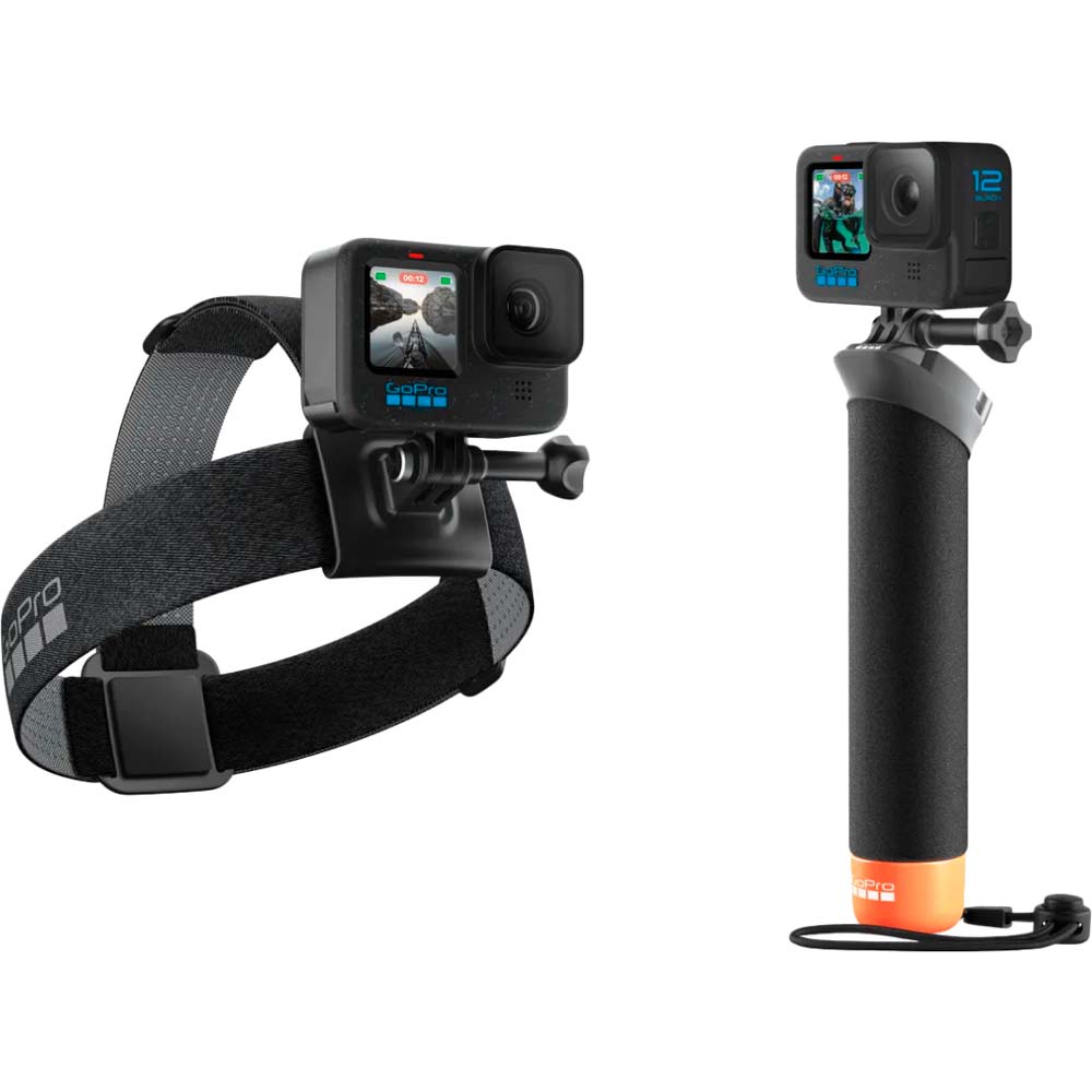 Фото 15 Екшн-камера GoPro HERO12 Black + Enduro + Head Strap + Handler Floating (CHDRB-121-RW)