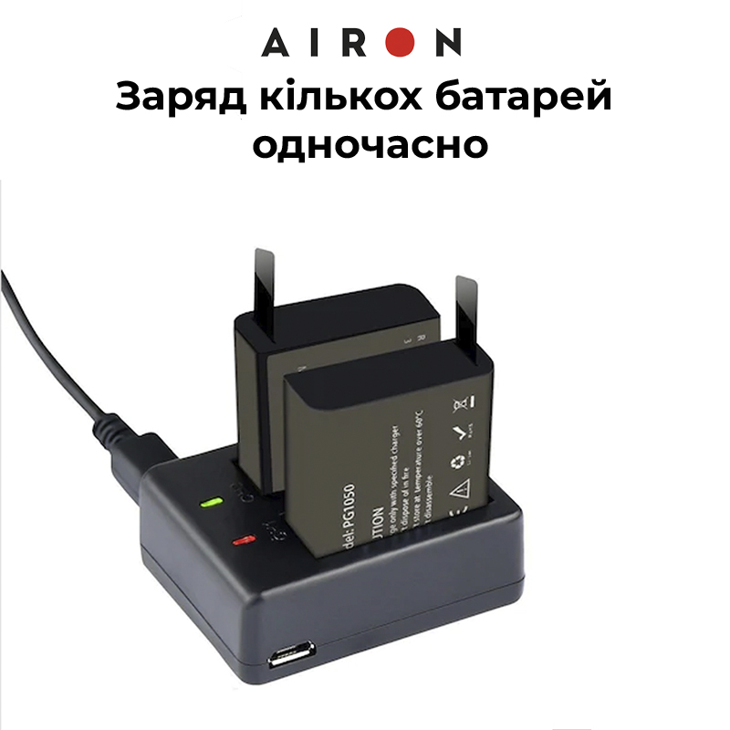 Екшн-камера AIRON ProCam 7 DS (4822356754482) Частота кадрів за хвилину при максимальній роздільній здатності 24