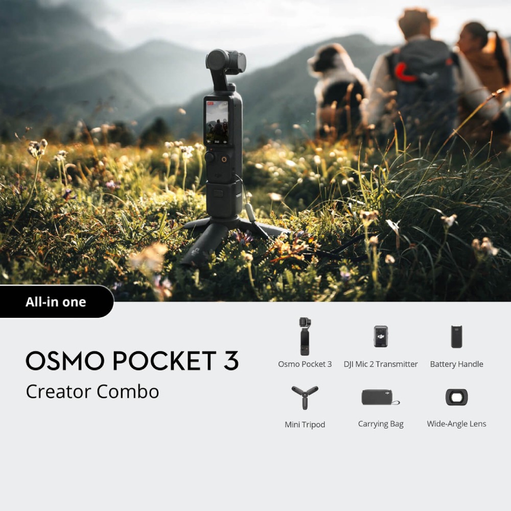 В интернет магазине Экшн-камера DJI Osmo Pocket 3 Creator (CP.OS.00000302.02)