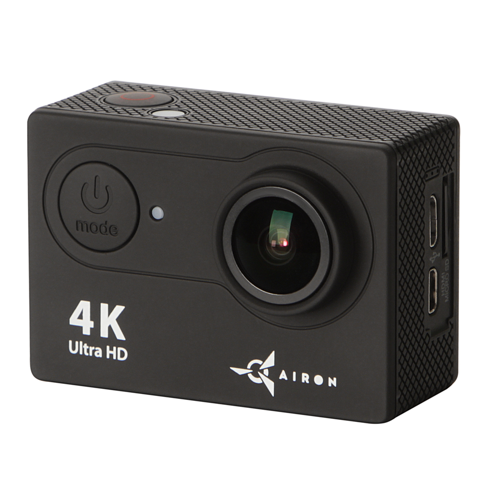 Экшн-камера AIRON ProCam 4K black Режимы съемки циклическая запись