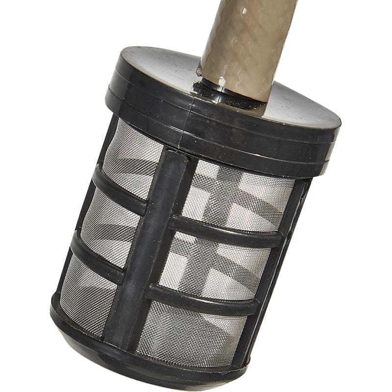 Комплект для подключения внешней емкости VITALS (55302) Дополнительно Длина шланга: 3 м; Наружный диаметр шланга: 17 мм; Максимальная температура воды: 60°С; Тип фильтра: бескорпусный объемный цилиндрический; Фильтрующий элемент: мелкая сетка из нержавеющей стали