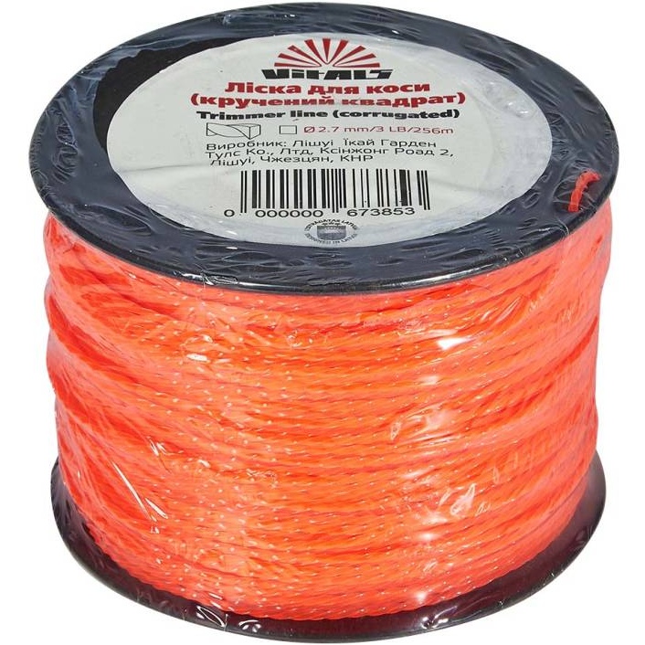 Леска для триммера VITALS 2.7 мм х 3LB 256 м (67385)