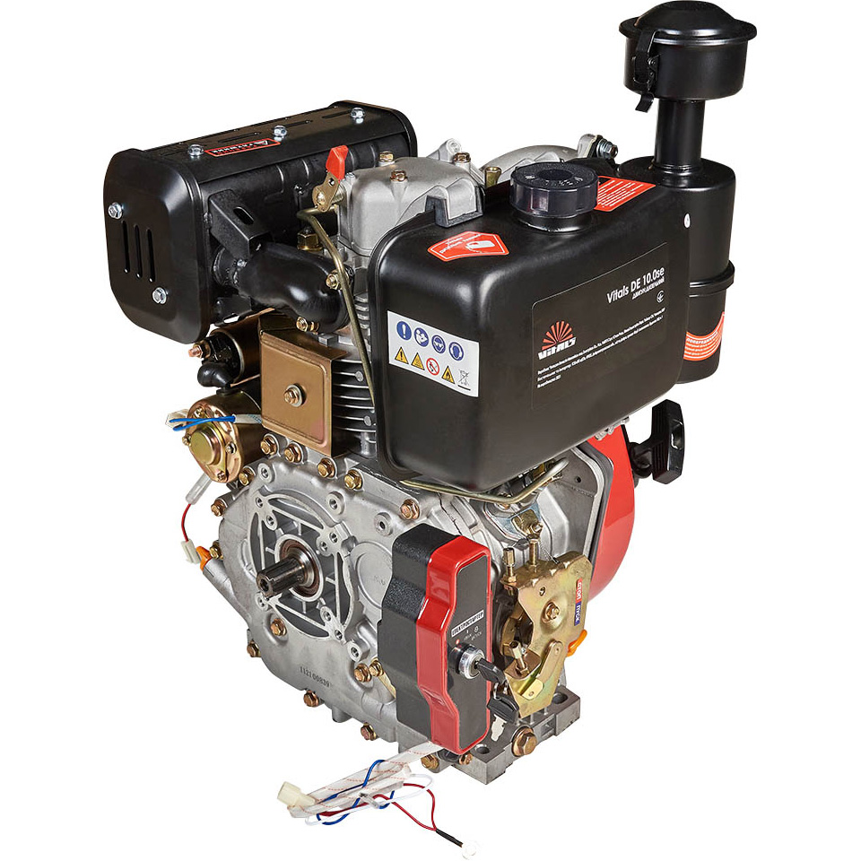 Двигатель дизельный VITALS DE 10.0se (164649) Объем масла в картере двигателя 1.65