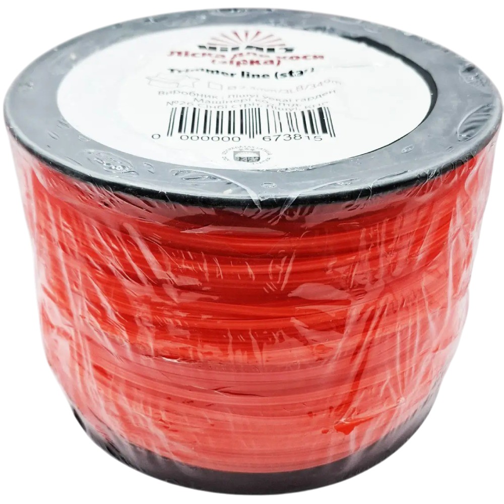 Леска для триммера VITALS 2.4 мм х 3LB 349 м (67381)