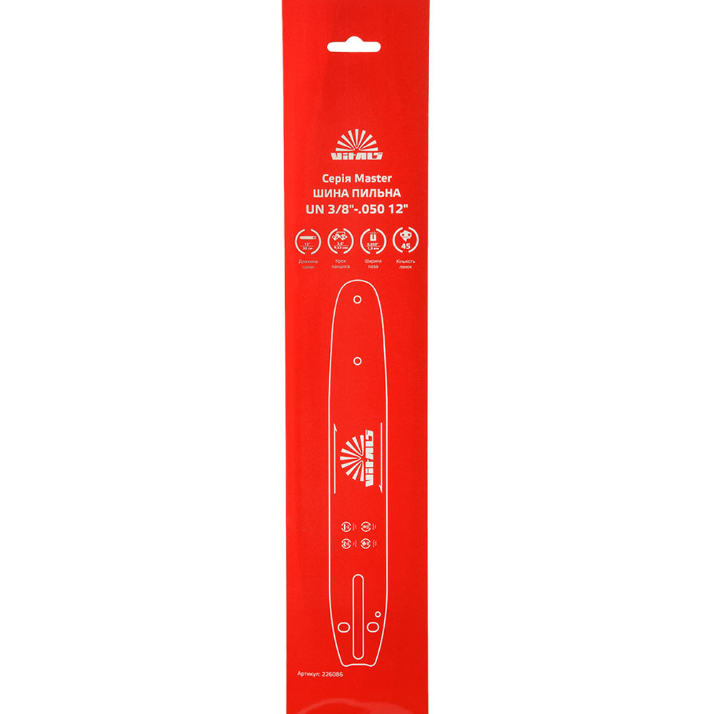 Фото 3 Шина VITALS Master UN 3/8"-.050 12" Black (226086)