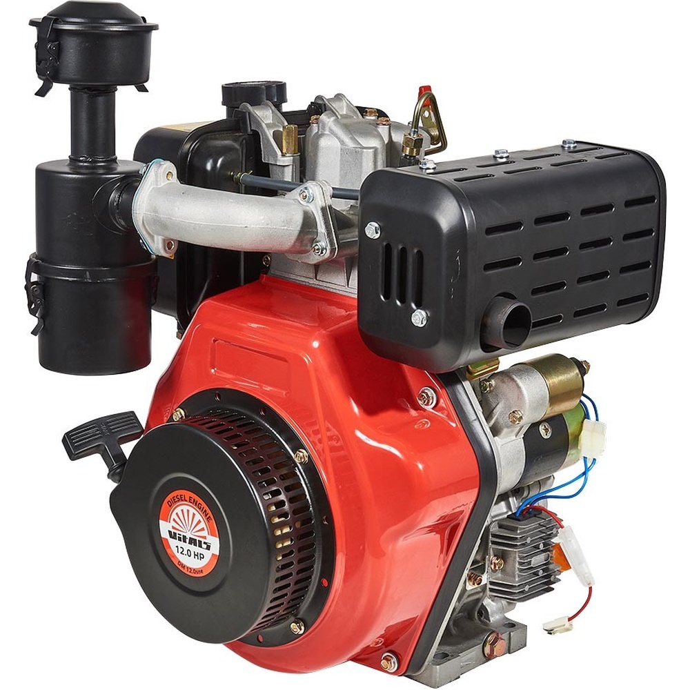 Двигатель дизельный VITALS DM 12.0sne (148188) Объем топливного бака 5.5