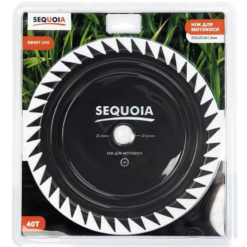 Ніж для мотокоси SEQUOIA GB40T-255 Розмір 255