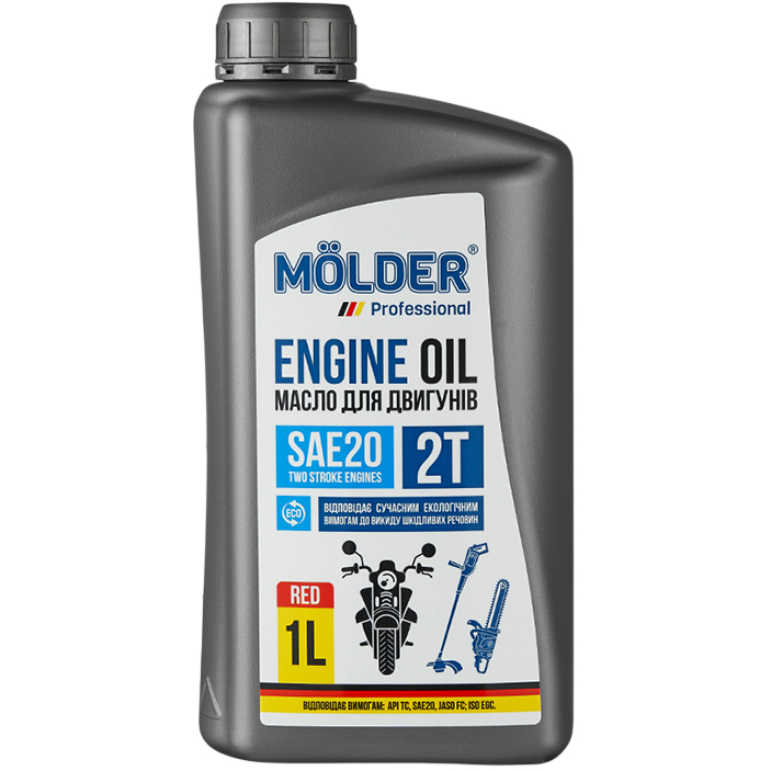 Олія MOLDER ENGINE OIL 2T SAE20 1л (MA01220)