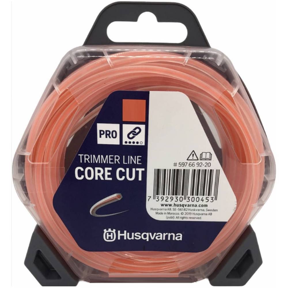 Тривимірний корд HUSQVARNA Core Cut 2,0мм 15м Orange/Black (5976692-01)