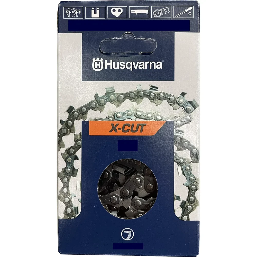 Ланцюг HUSQVARNA X-CUT C85 32"/81см 3/8" 1.5мм 105DL (5816266-05) Додатково крок ланцюга - 3/8", товщина ланки ланцюга - 1.5 мм, довжина шини - 32"/81 см