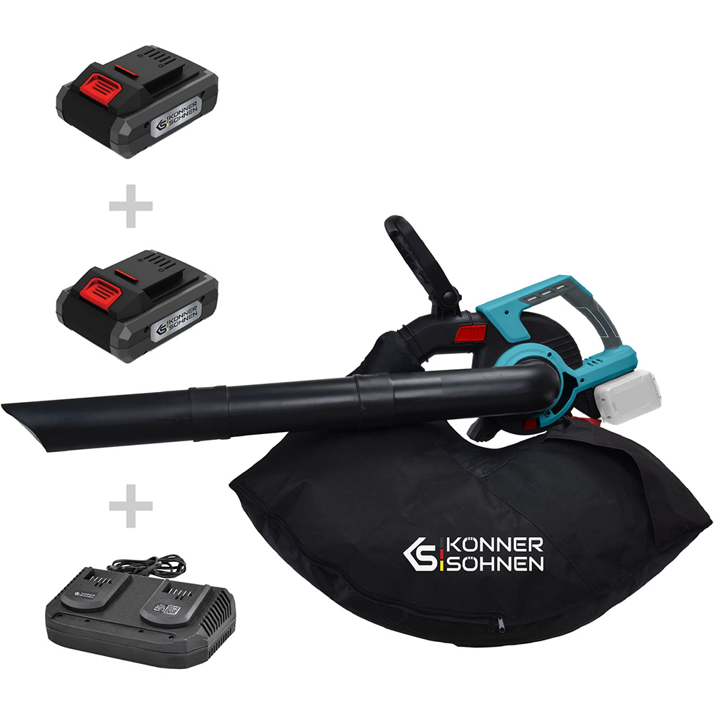 Воздуходувка KONNER&SOHNEN KS LBV-40V Set (KSLBV-40VSET) Воздуходувка KONNER&SOHNEN KS LBV-40V Set (KSLBV-40VSET)